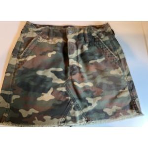Camouflage skirt